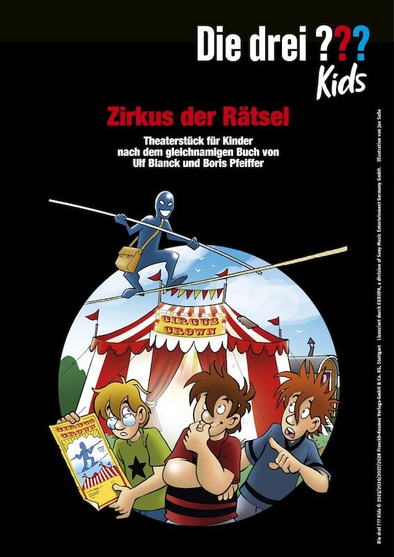 Die Drei ??? Kids - "Zirkus der Rätsel" - Westfälisches Landestheater, Kinderstück ab 6