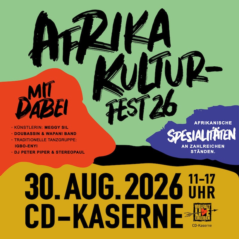 Afrika Kulturfest 2026 - Kultur im Innenhof