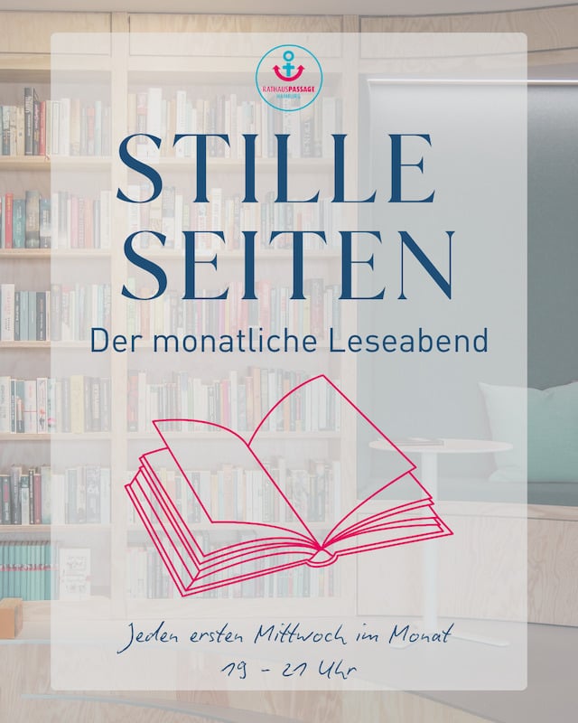Stille Seiten – Der monatliche Leseabend - Thema: »Blind Date mit einem Buch«