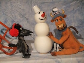 Kinder/Jugend - Mama Muh im Schnee