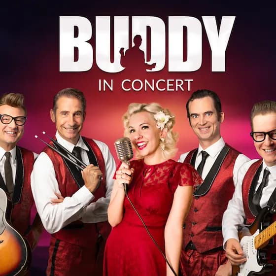 Sonderveranstaltungen - BUDDY in concert - die Rock´n Roll-Show