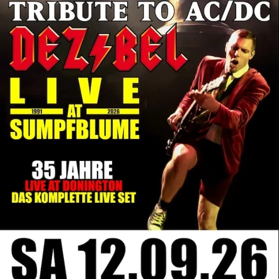 DEZIBEL – Tribute to AC/DC - Monsters of Rock 1991 – Live on Stage!