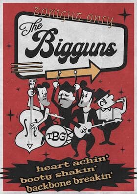 The Bigguns - heart achin' - booty shakin' - backbone breakin'