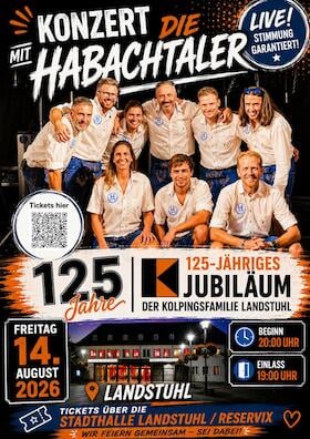 125 Jahre Kolpingsfamilie Landstuhl - Jubiläumsveranstaltung mit den Habachtaler