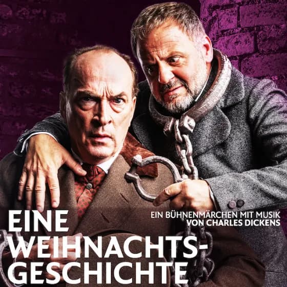 "Eine Weihnachtsgeschichte" - Zollhaus und sagas.ensemble präsentieren Samuel Finzi, Herbert Knaup & sagas.streichquintett