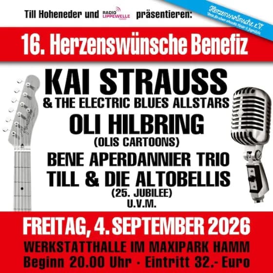 16. Herzenswünsche Benefiz - Till Hoheneder und Freunde