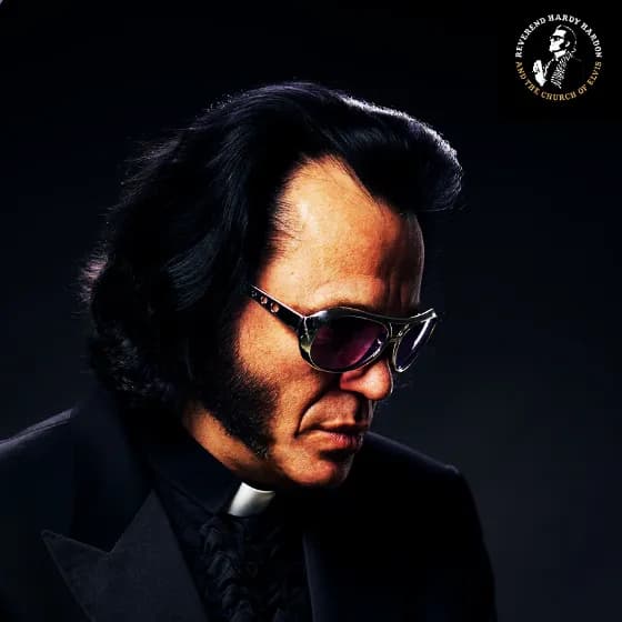 Reverend Hardy Hardon and the Church of Elvis - The Kong of Rock´n Roll Tour - Mission to Leer