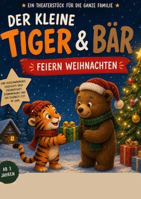 Der kleine Tiger & Bär feiern Weihnachten
