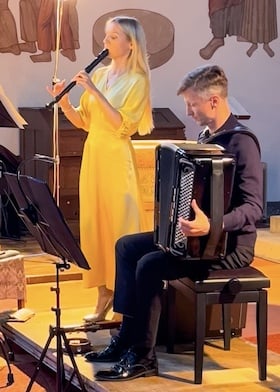Caputher Musiken 2026 - Musik ohne Grenzen - Barock, Folk und Tangos bei Albert Einstein