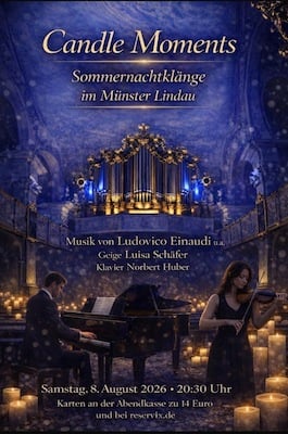 Candle Moments - Sommernachtklänge im Münster Lindau