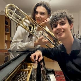 Leonardo & Marta Mabilia - Konzert für Klavier und Posaune