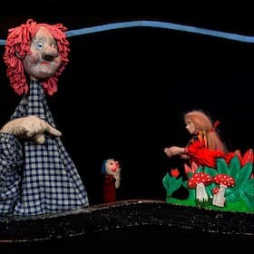 Die Hexe Zitterknittel - Figurentheater