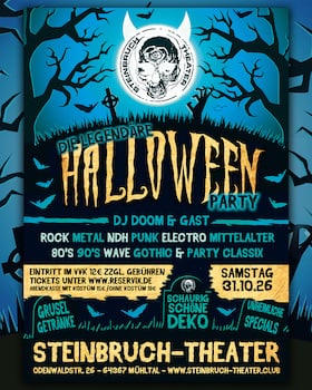 Die legendäre Halloween Party 2026