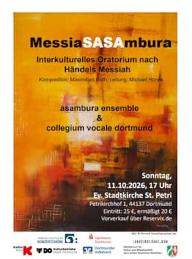 MessiaSASAmbura - Jubiläumskonzert zum 50-jährigen Bestehen des collegium vocale dortmund e.V.