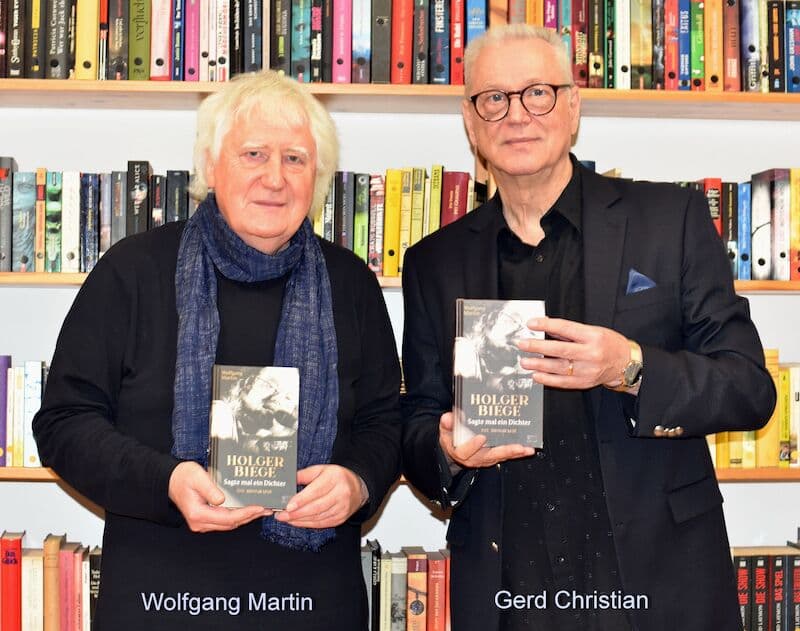 Sagte mal ein Dichter – aus dem bewegten Leben der BIEGE-Brüder - Lesung und Talk mit Wolfgang Martin und Schlager-Star GERD CHRISTIAN